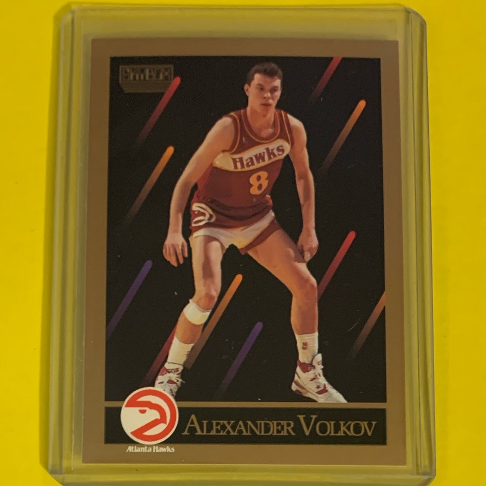 Alexander Volkov #9 1990-91 Skybox Basketball Trading Card